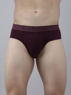 Van Heusen Innerwear Men Solid Colour Fresh Mesh Stretch AIR Series Brief