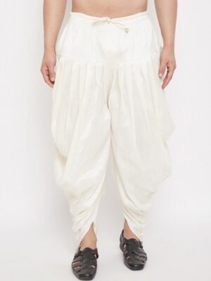 VASTRAMAY Men Cowl Dhoti Pant