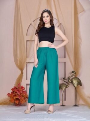 Vivika Women Flared Palazzos