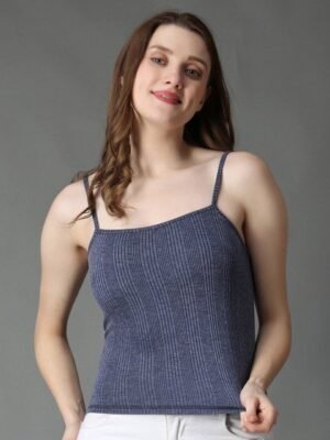 Wearslim Ribbed Woolen Sleeveless Thermal Top