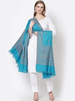 WEAVERS VILLA Ethnic Motifs Woven Design Shawl