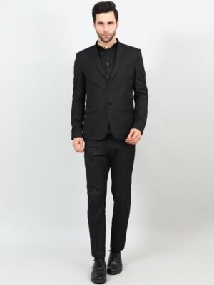 Wintage Single-Breasted Three-Piece Formal Suit