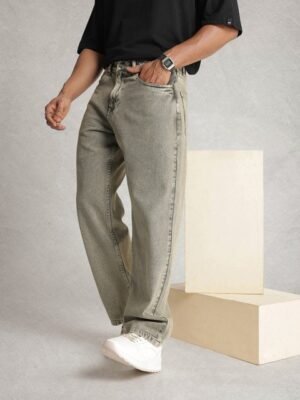 WROGN Men Heavy Fade Pure Cotton Jeans