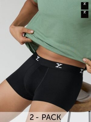 XYXX Men Solid Pack Of 2 ACE IntelliSoft Modal