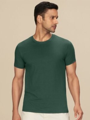XYXX Pace Ultra Breezy, Super Combed Cotton Solid Crew Neck T-Shirt