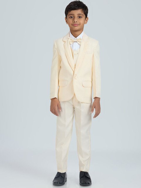 YK Boys Self-Designed Single-Breasted Five Piece Party Suit