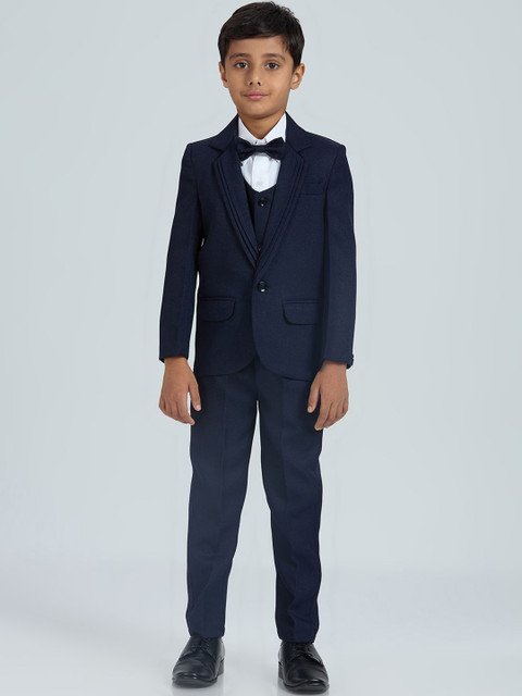 YK Boys Self-Designed Single-Breasted Five Piece Party Suit