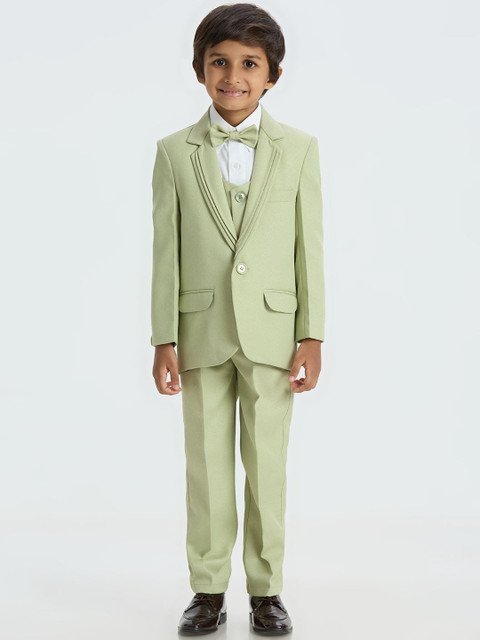 YK Boys Self-Designed Single-Breasted Five Piece Party Suit